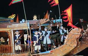 Re-enactment of Naval Manoeuvres in the Nguyen Dynasty
