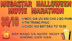 Halloween at Megastar and Phuong Nam  