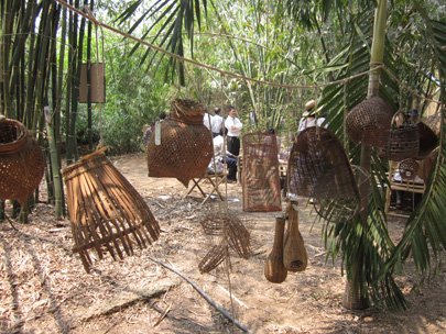 Get lost in Phu An Bamboo Village