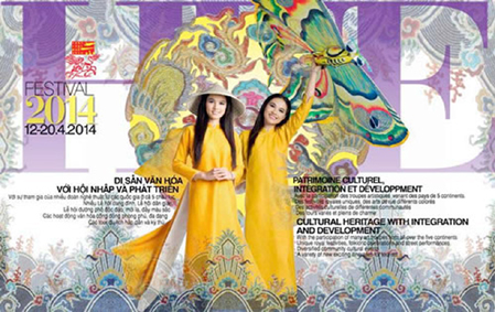 Poster for Hue Festival 2014 revealed