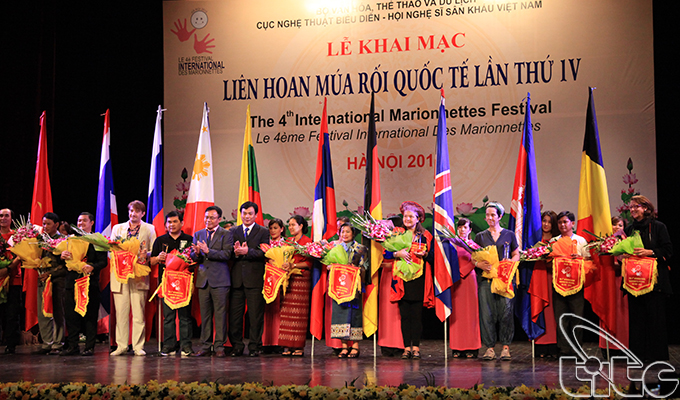 Khai mạc Liên hoan Múa rối quốc tế lần thứ 4 – Hà Nội năm 2015