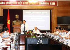 Phó Thủ tướng Chính phủ Nguyễn Thiện Nhân thăm và làm việc tại Bộ Văn hóa, Thể thao và Du lịch