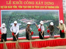 Nghệ An: Khởi công xây dựng dự án bảo tồn, tôn tạo khu di tích lịch sử Truông Bồn