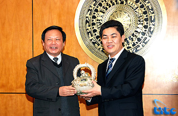 Tổng cục trưởng Nguyễn Văn Tuấn tiếp Tổng thư ký Trung tâm ASEAN – Trung Quốc