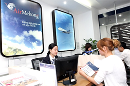 Air Mekong tăng chuyến Tết trên đường bay Tây Nguyên và biển đảo