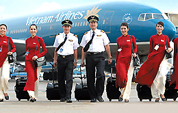 Vietnam Airlines đẩy mạnh khai thác các chuyến bay từ sân bay Cát Bi