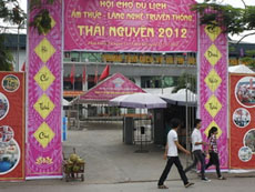 Hội chợ du lịch-ẩm thực-làng nghề Thái Nguyên 2012 