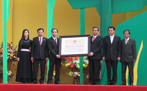 Tân Trào (Tuyên Quang) tổ chức lễ đón nhận Bằng xếp hạng Di tích quốc gia đặc biệt