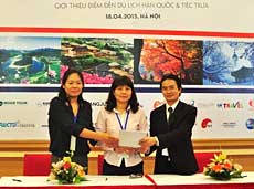 Hàn Quốc giới thiệu điểm đến tại Hội chợ Du lịch Quốc tế Việt Nam VITM Hà Nội 2013
