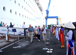 Khách du lịch tàu biển đến Đà Nẵng dự kiến tăng mạnh trong quý I/2013