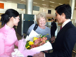 Đà Nẵng đón chuyến bay quốc tế đầu tiên trong năm mới 2013 