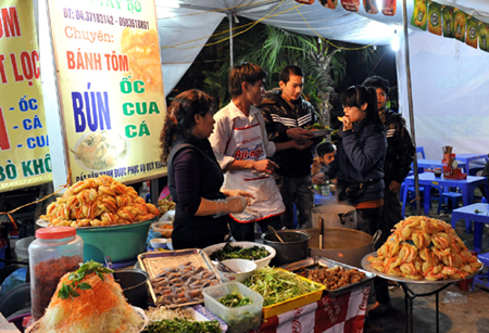Xây dựng tuyến phố ẩm thực trong khu phố cổ Hà Nội 