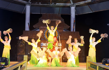 Quảng Ninh biểu diễn thử nghiệm chương trình nghệ thuật dân tộc phục vụ du khách
