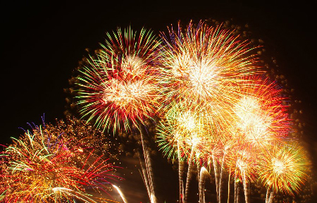 Nhiều tỉnh, thành tưng bừng Lễ hội bắn pháo hoa Tết Quý Tỵ 2013