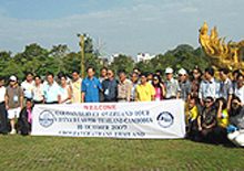Đoàn Caravan Việt Nam - Lào - Thái Lan - Campuchia về nước an toàn 