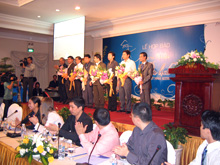 Họp báo về cuộc thi Hoa hậu Du lịch Việt Nam 2008 