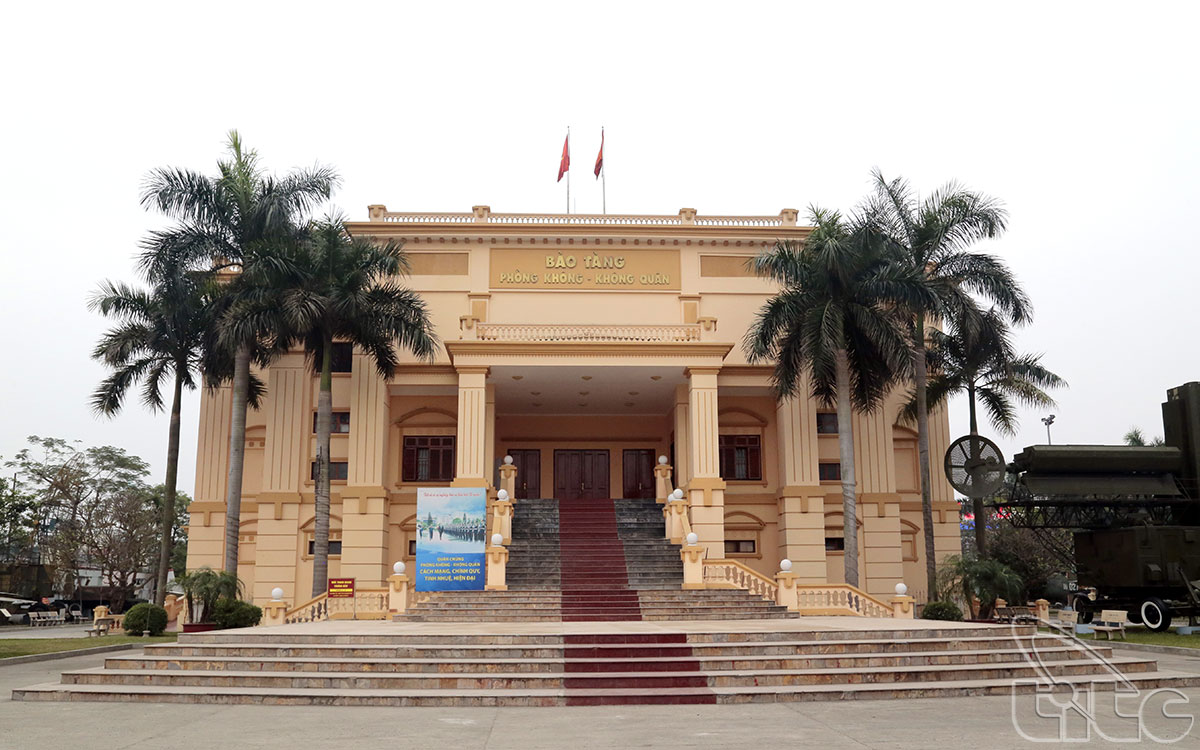 Bảo tàng Phòng không - Không quân Việt Nam - Hà Nội (Ảnh: Huy Hoàng)
