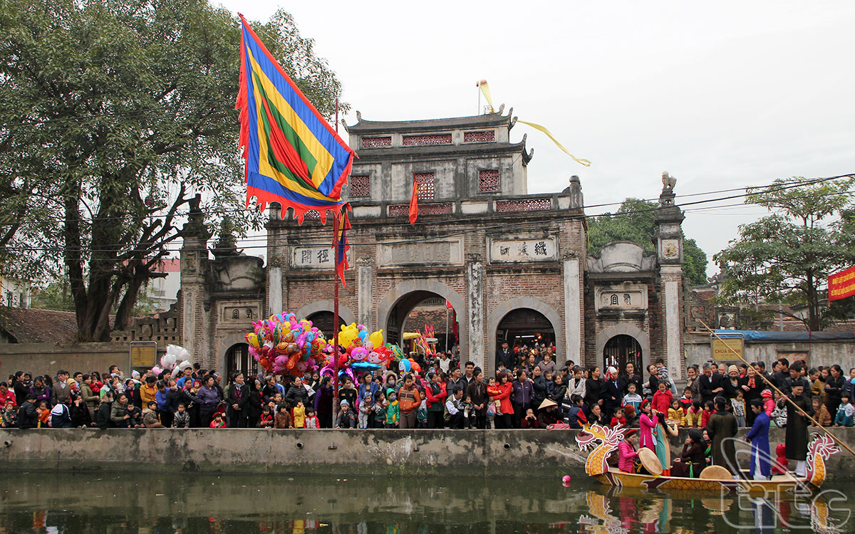Lễ hội chùa Nành - Hà Nội (Ảnh: Huy Hoàng)