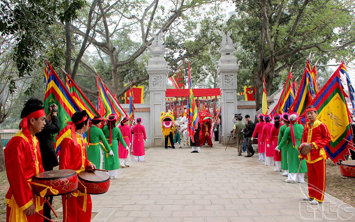 Fête du Temple Voi Phuc (Photo: Huy Hoang)