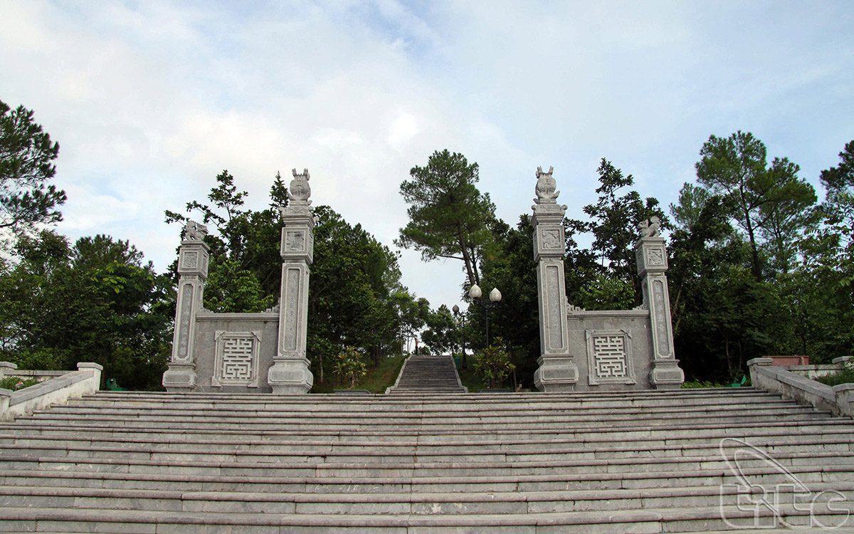 Đền thờ Quang Trung - Nghệ An (Ảnh: Huy Hoàng)