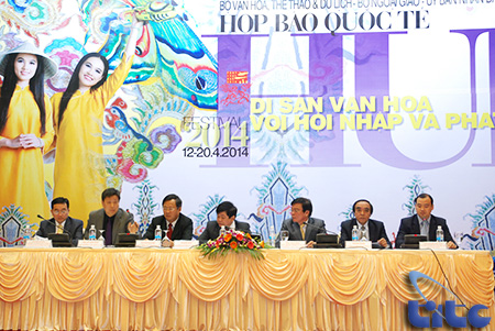 Họp báo quốc tế Festival Huế lần thứ 8 năm 2014 tại Hà Nội